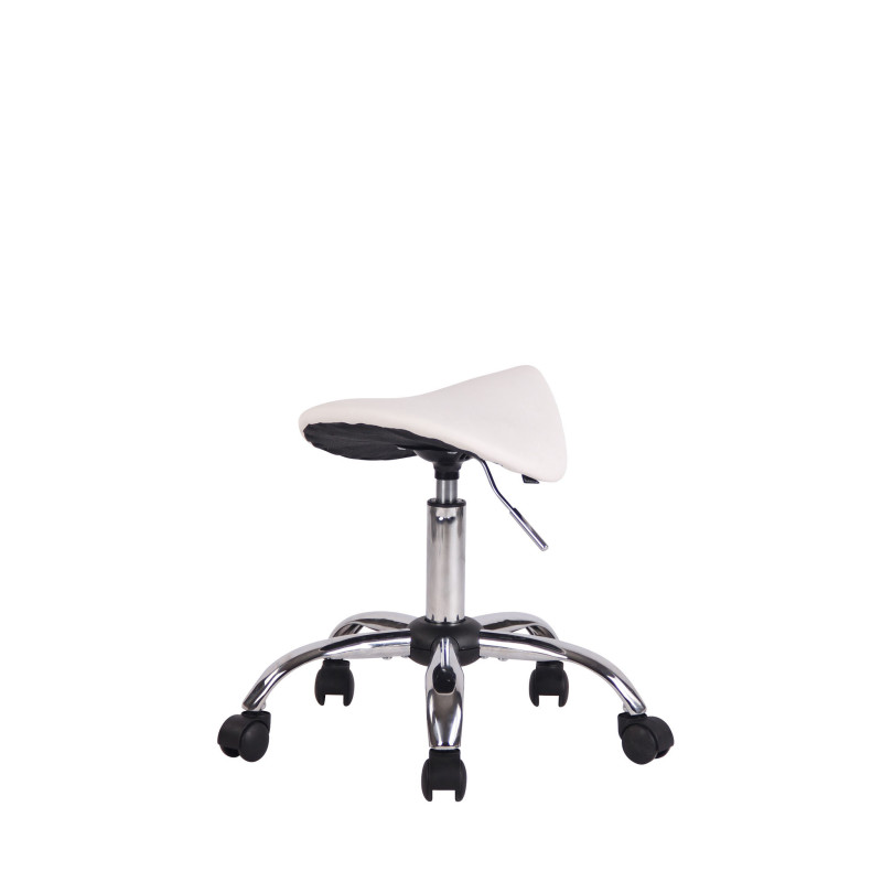 Tabouret de travail Augsburg blanc