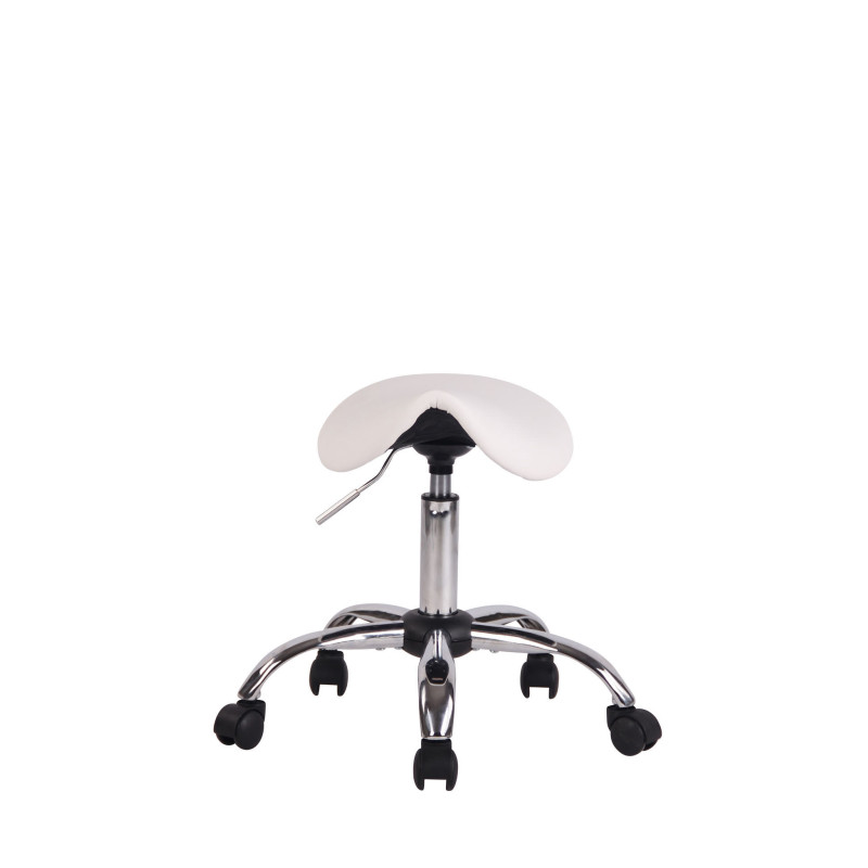 Tabouret de travail Augsburg blanc