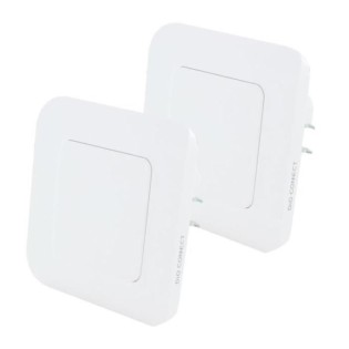 Lot de 2 interrupteurs lumiere - DiO CONNECT - REV-KIT-06