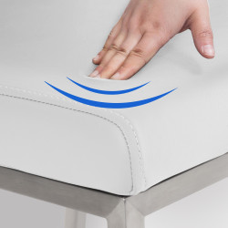 Chaise de salle à manger Colmar blanc