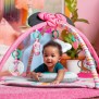 DISNEY BABY Tapis d'éveil Minnie My Best Friend, Musique et Lumieres, Arche de jeu avec 6 jouets, Coussin de support position pl