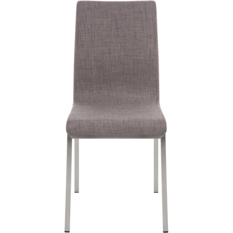 Chaise de salle à manger Colmar TISSU gris