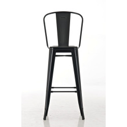 Ensemble de 2 tabourets de bar Aiden noir