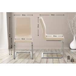 Chaise de salle à manger...