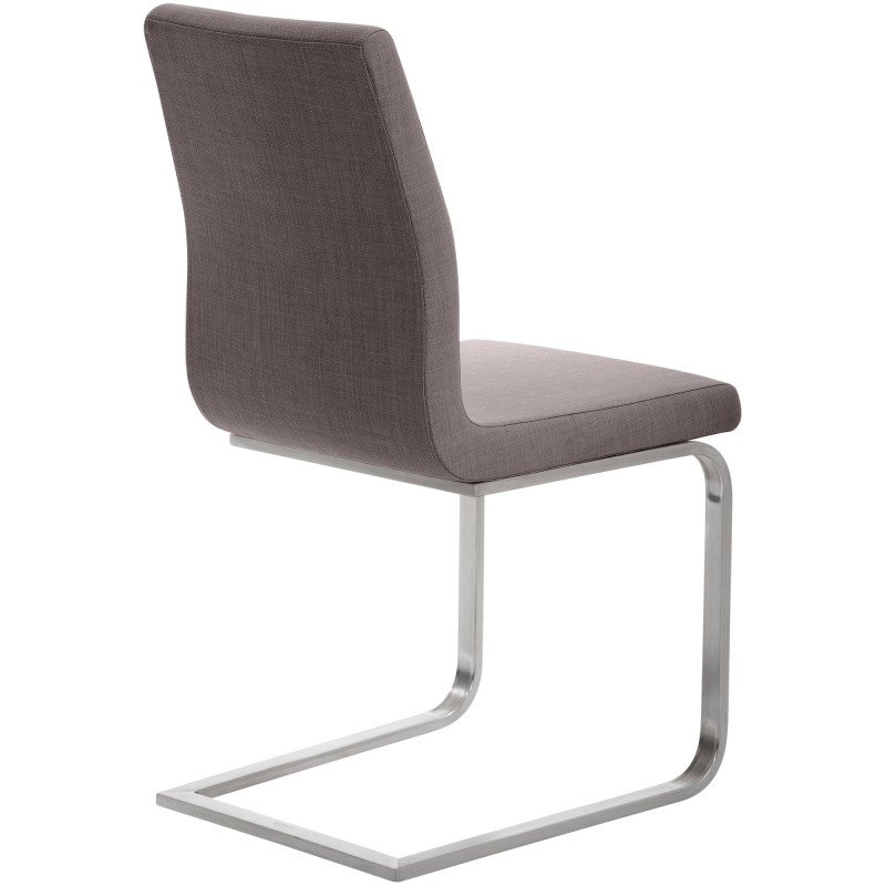 Chaise de salle à manger Belfort TISSU gris