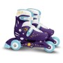 Patins en Ligne two in one - DISNEY - WISH - 3 Roues - Tri skate et Roller in lin - Ajustable taille 27-30