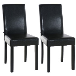 Lot de 2 chaises de salle à...