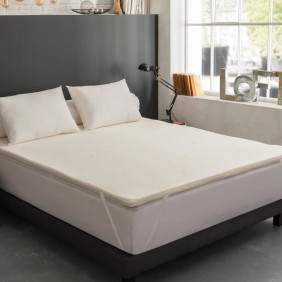 Surmatelas DODO Le Végétal - Déhoussable - 140x190 cm