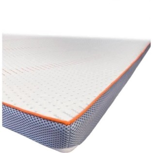 Surmatelas DODO - 140x190 cm - Déhoussable - ERGO LATEX