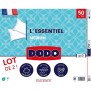 DODO Lot de 2 Oreillers Médium - L'ESSENTIEL - 50x70 cm - 100% Polyester