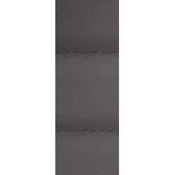 Fauteuil de bureau Mollis en cuir véritable gris