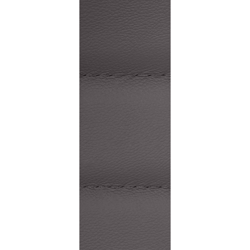 Silla de oficina Mollis de cuero auténtico Gris