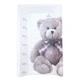 Plan a langer DOMIVA Little Bear - PVC - Matelas intégré - Blanc/Gris - 50 x 80 cm