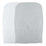 Lot de 2 housses de matelas a  langer - Blanc / Perle - 50 X 75 cm