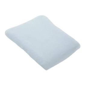 Lot de 2 housses de matelas a  langer - Blanc / Perle - 50 X 75 cm