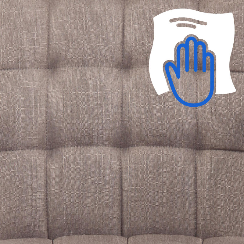 Silla De Oficina Terni Gris topo,Tela