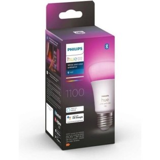 PHILIPS Hue White and Color Ambiance - Ampoule LED connectée 10W Equivalent 75W - E27 Bluetooth x1