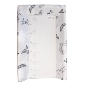 Plan a langer avec matelas intégré - DOMIVA - Flocon l'ourson - Imprimé poeme gris - Mixte - 50x70 cm