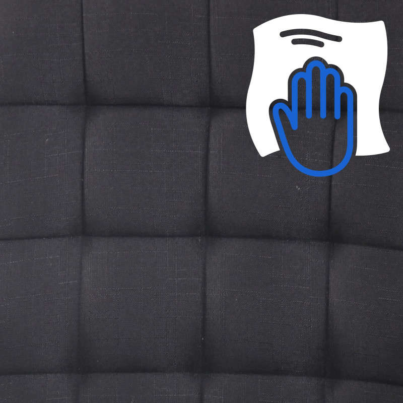 Silla De Oficina Terni Negro,Tela