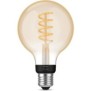 Philips Hue White Ambiance, ampoule LED connectée E27 Filament G93 Globe, Bluetooth, fonctionne avec Alexa, Google et Homekit