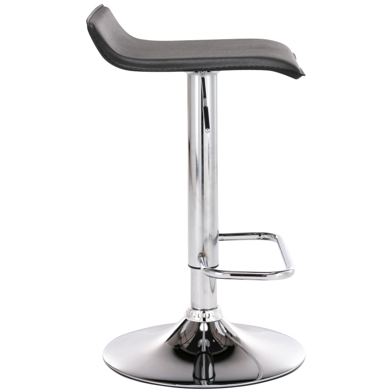 Lot de 2 tabourets de bar Dyn noir