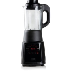 Blender Multi fonctions - DOMO - DO726BL - 900 W - 1,2 L - 8 programmes - Affichage LED - Noir