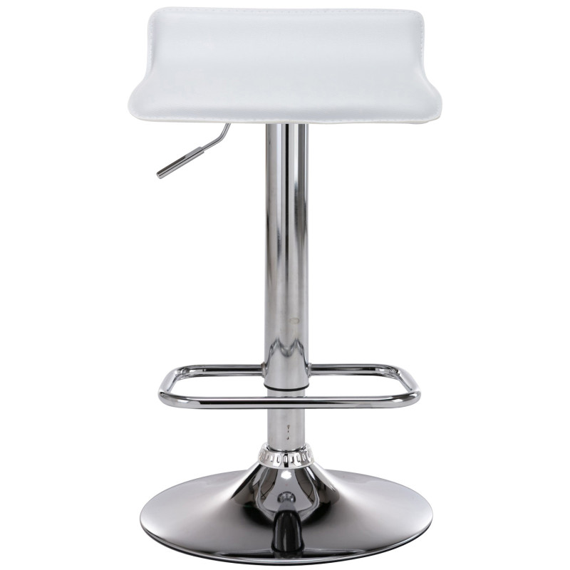 Lot de 2 tabourets de bar Dyn blanc