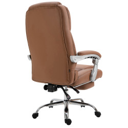 Fauteuil de bureau Pacific marron clair
