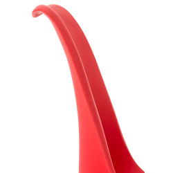 Lot de 4 chaises Linares rouge