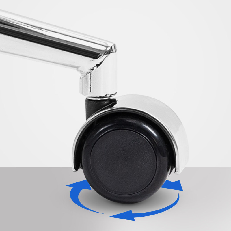 Fauteuil de bureau Sotira, cuir véritable, marron clair