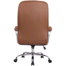 Fauteuil de bureau BIG Vancouver marron clair
