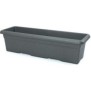 PLASTIKEN Jardiniere rectangulaire - 60 X 33 cm - Anthracite