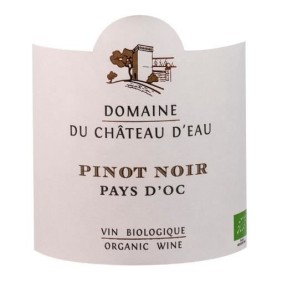 Domaine du Château d'Eau Pays d'Oc Pinot Noir - Vin rouge de Languedoc-Roussillon - Bio