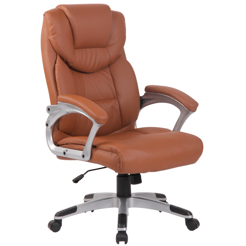 Fauteuil de bureau Texas V2 marron clair