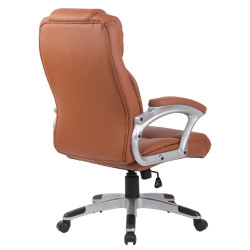 Fauteuil de bureau Texas V2 marron clair