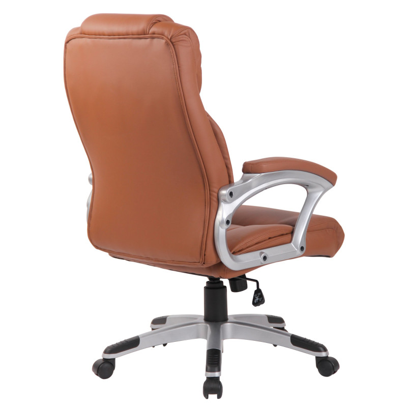 Chaise de bureau Texas V2 marron clair