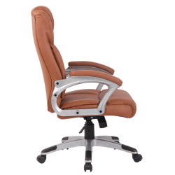 Fauteuil de bureau Texas V2 marron clair