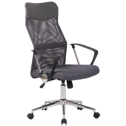 Fauteuil de bureau Korba grise