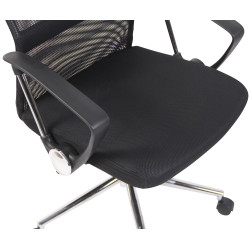 Fauteuil de bureau Korba noire