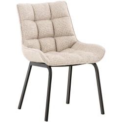 Chaise Saranda tissu noir...