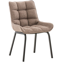 Chaise Saranda tissu noir...