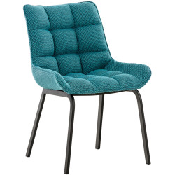 Chaise Saranda tissu noir...