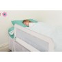 DREAMBABY Barriere de lit Extra large PHoeNIX - Pliable et portable - L 110 x L 45,5 cm - Blanche