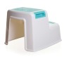 Tabouret marchepied - DREAMBABY - 2 UP - Antidérapant et texturé - Jusqu'a 80 kg pour les petits et les adultes - Aqua