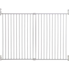 Dreambaby Barriere de sécurité Broadway Gro-Gate Extra-Large et Extra-Grande (pour 76 - 134 cm), blanc