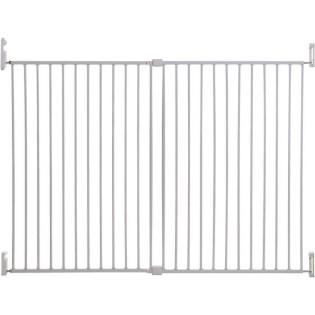 Dreambaby Barriere de sécurité Broadway Gro-Gate Extra-Large et Extra-Grande (pour 76 - 134 cm), blanc