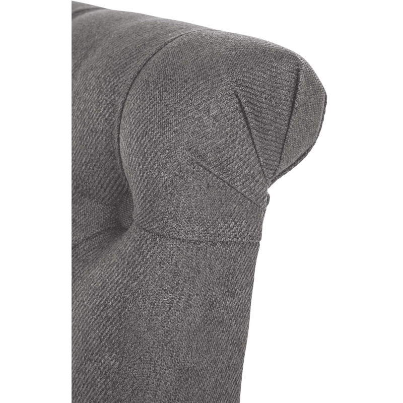 Chaise de salle à manger tissu Lisburn gris