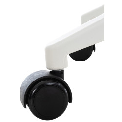 Sedia ufficio Apolda arancione,Tessuto