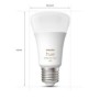 PHILIPS Hue White é Color Ambiance Ampoules LED connectées E27 - Compatible Bluetooth