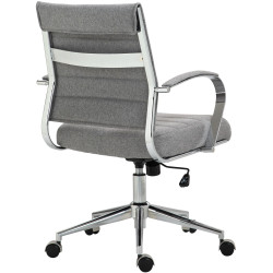 Silla de oficina Oakland Tela,Gris